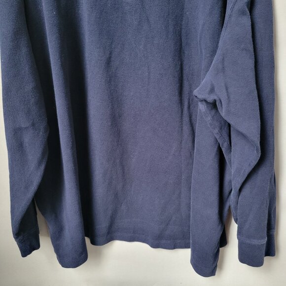 Polo Ralph Lauren Estate-Rib Quarter-Zip Pullover Navy Blue 3XB - Picture 8 of 14